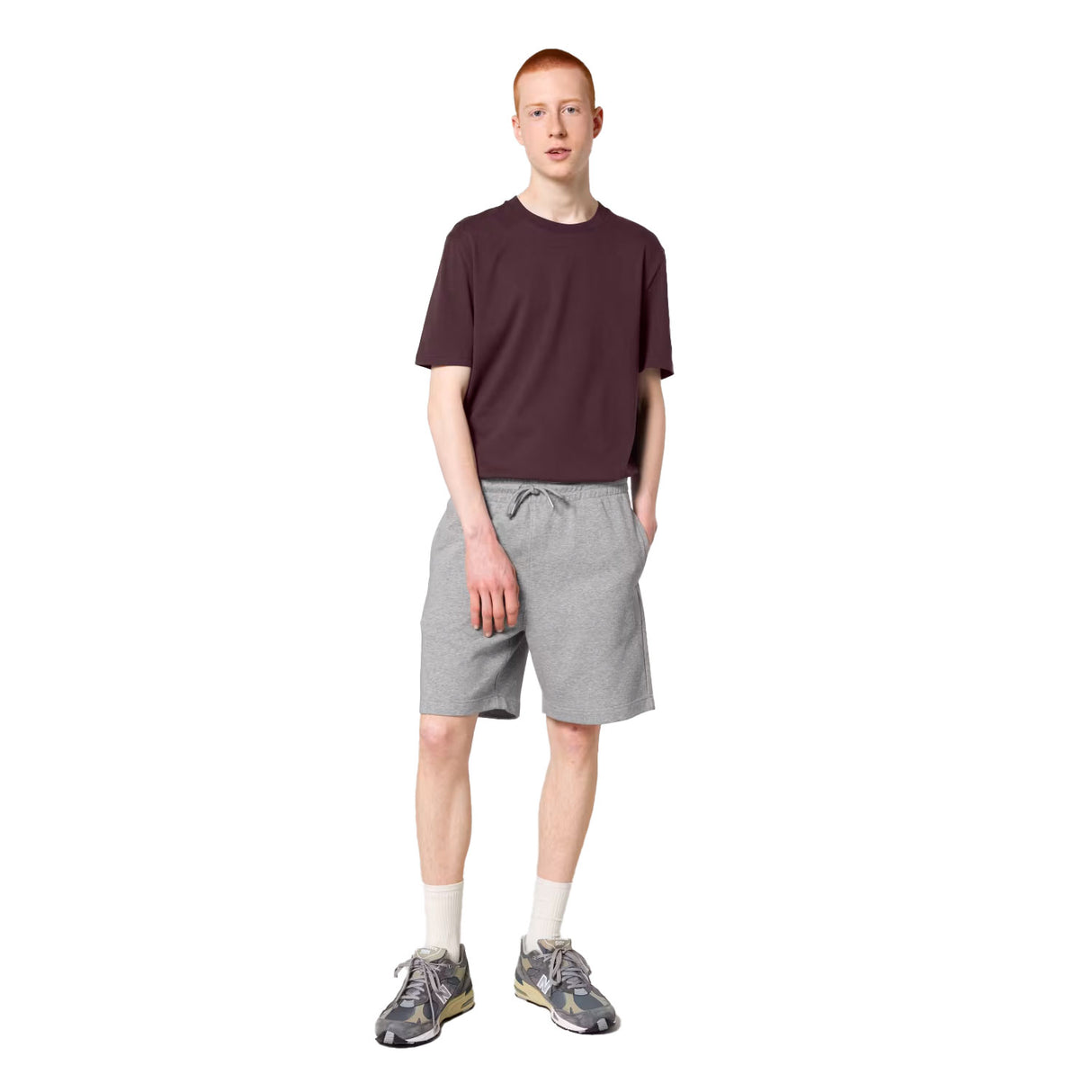 harmaa collegeshortsit Trainer 2.0