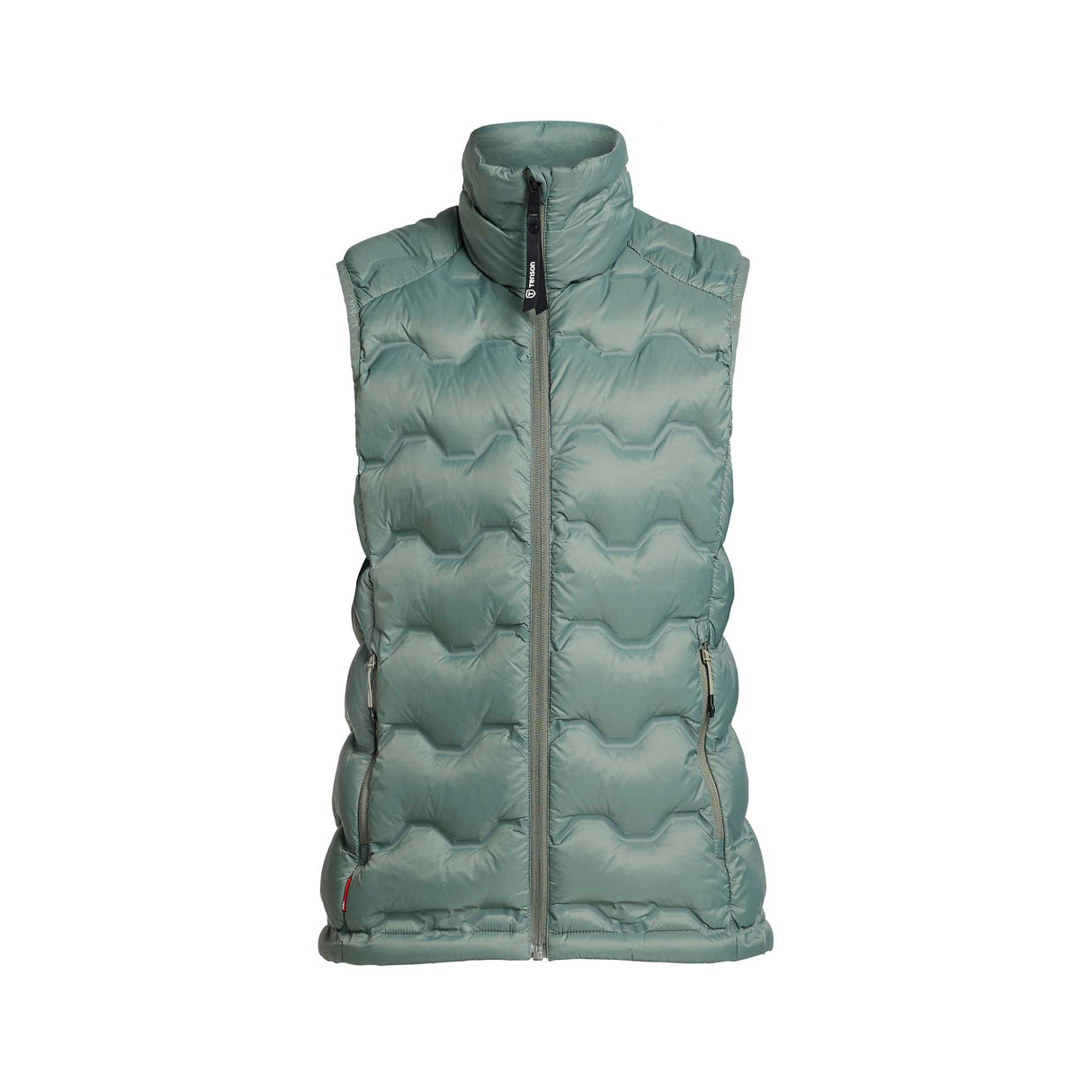 harmaanvihreä Tenson TXlite Shibui Down Vest Women naisten untuvaliivi