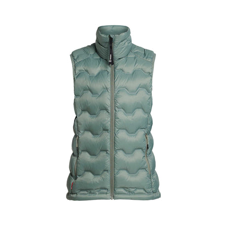 harmaanvihreä Tenson TXlite Shibui Down Vest Women naisten untuvaliivi