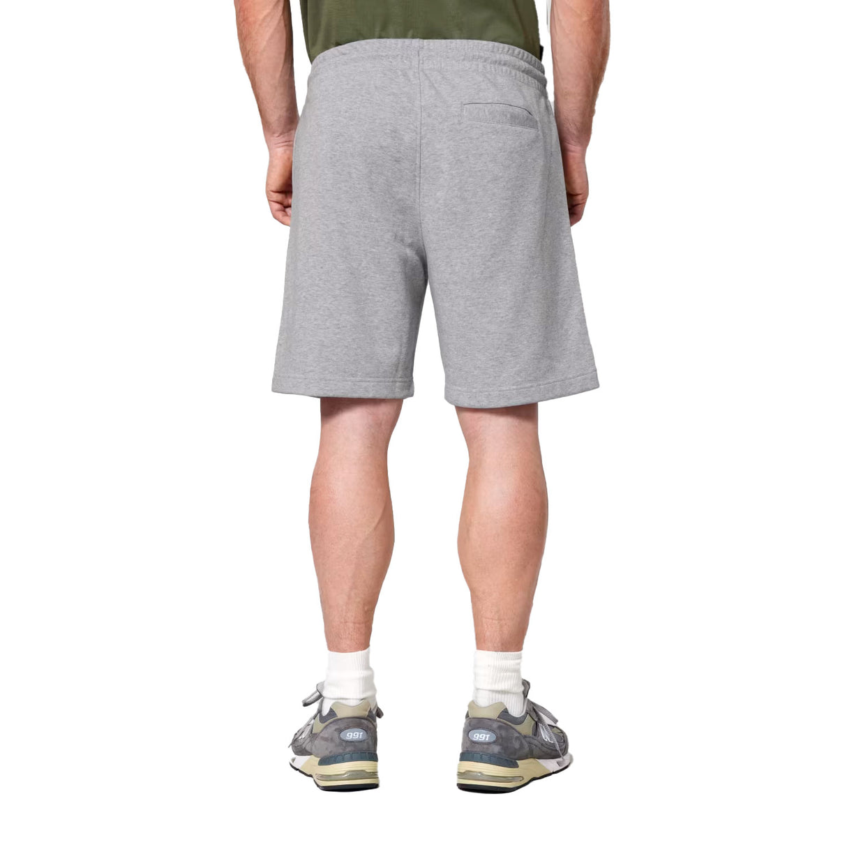 harmaat collegeshortsit Trainer 2.0 takaa