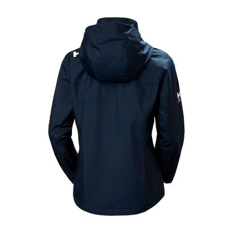 hh naisten crew hooded jacket 2.0, navy