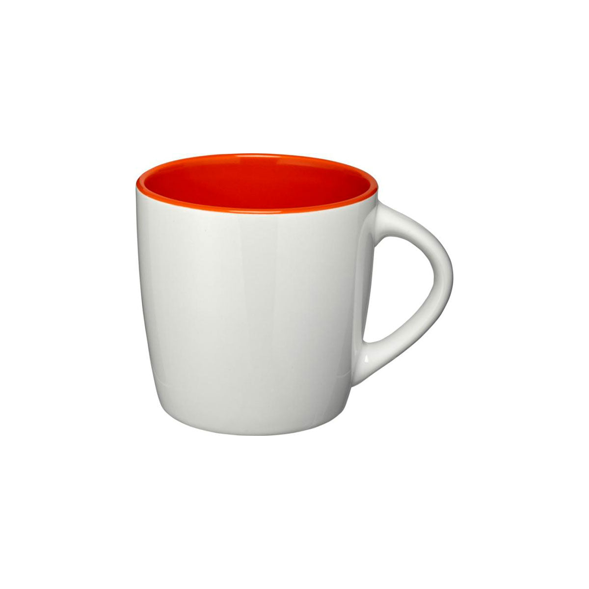 kaksivärinen muki 340 ml, valkoinen oranssi