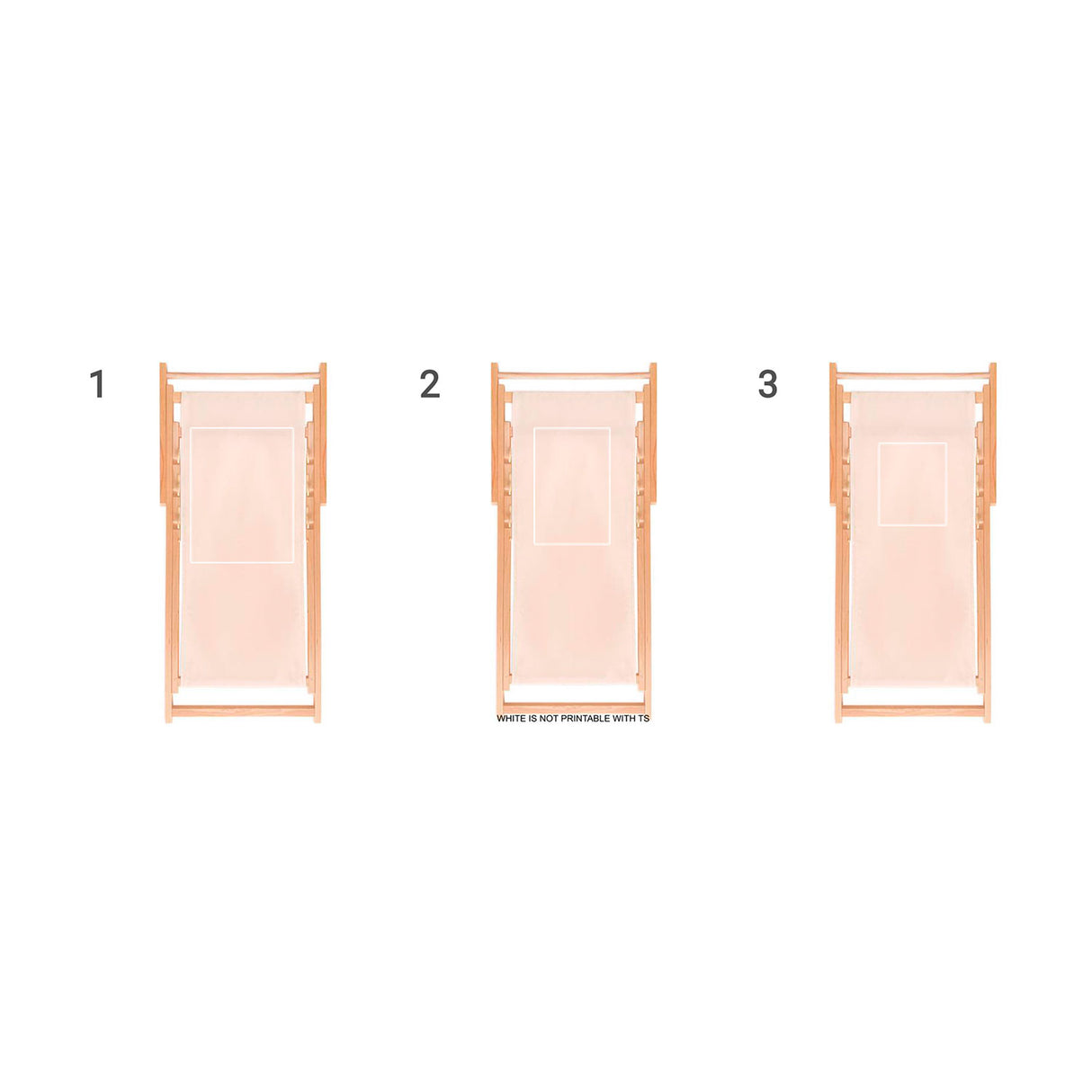 kansituolin painatus ja brodeeraus alue, selkänoja