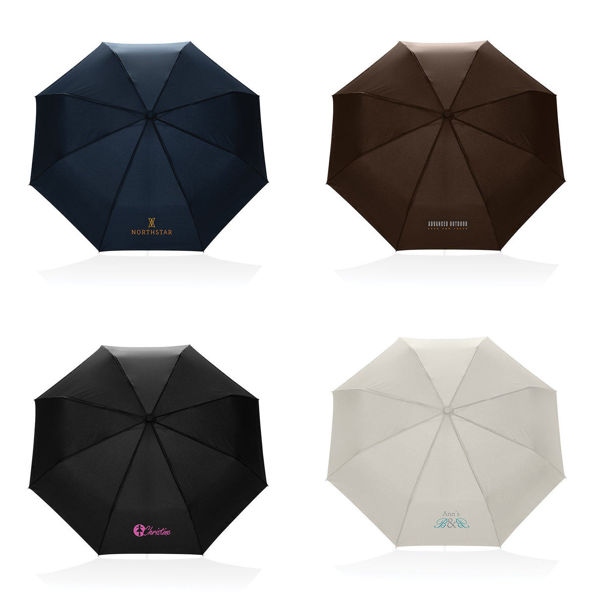 Kento urban 21" pieni sateenvarjo logolla, painatuksella
