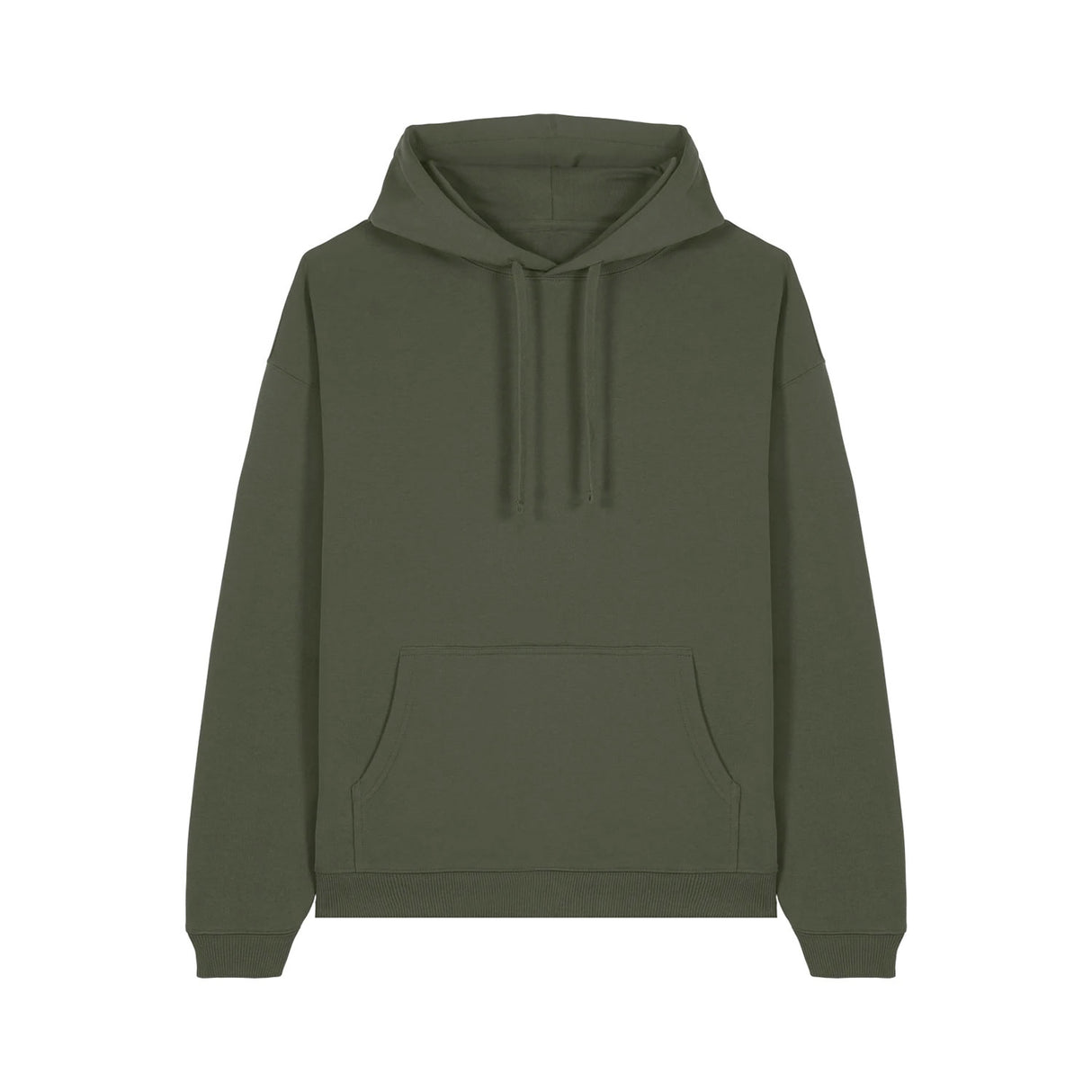 khaki vihreä oversize huppari