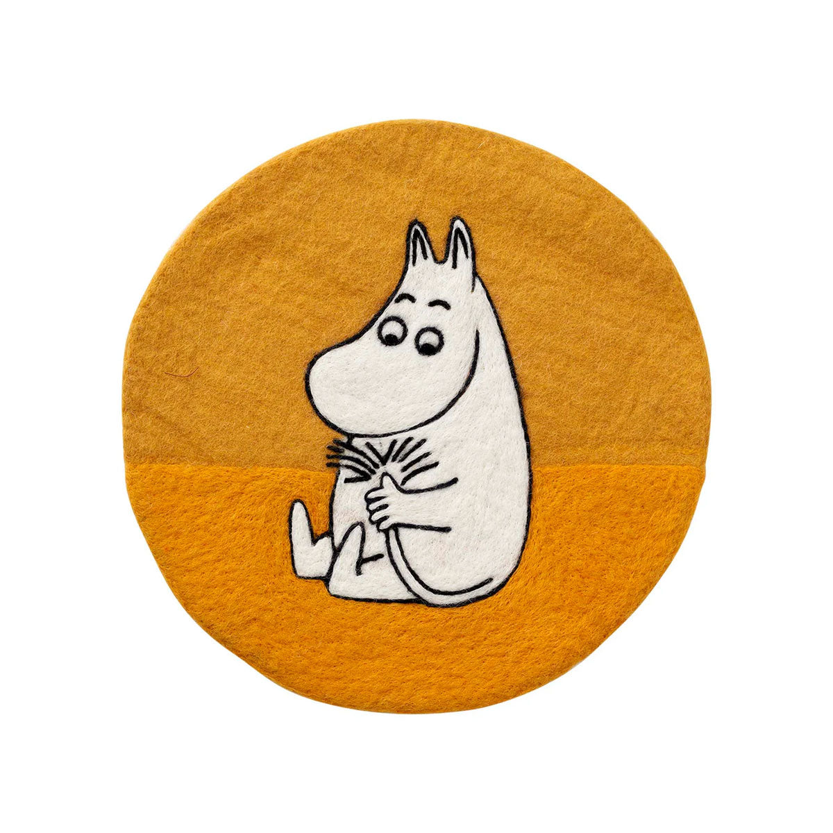 Klippan Moomin istuinalusta, keltainen
