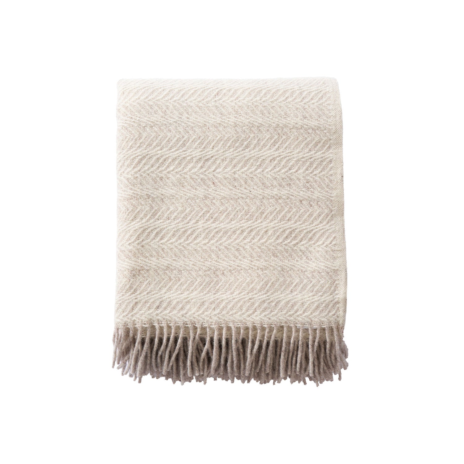 Klippan Skänor torkkupeitto, beige