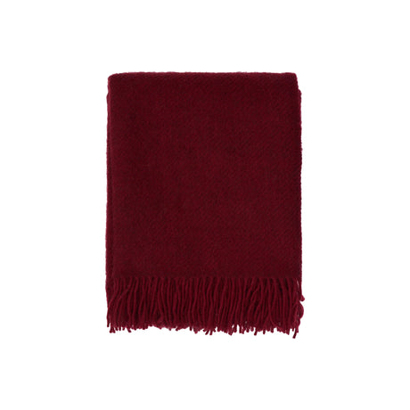 klippan yllefabrik gotland, burgundy