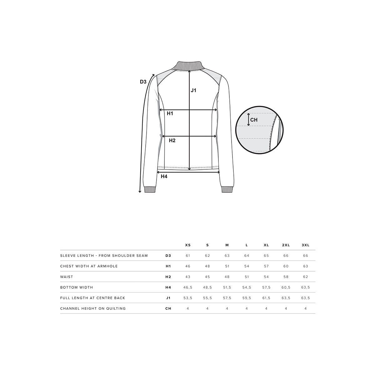 kokotaulukko Nimbus Cresent naisten