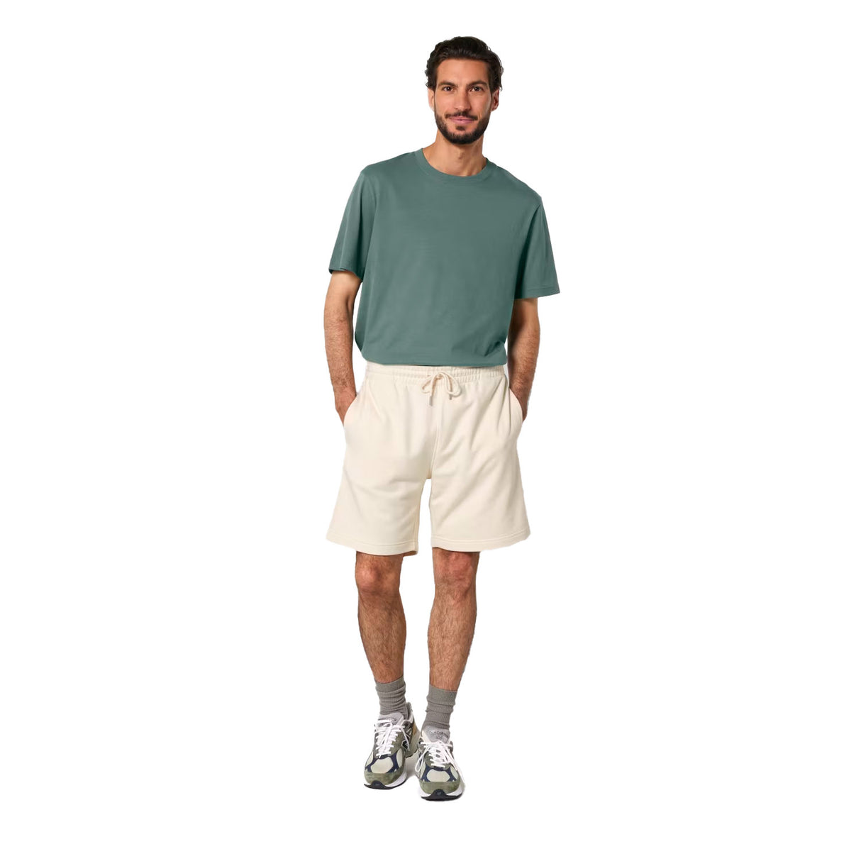 luonnonvalkoinen collegeshortsit Trainer 2.0