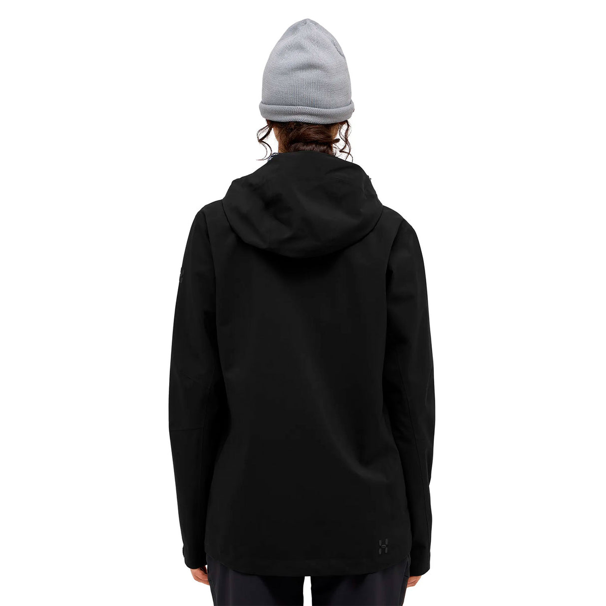 musta Haglöfs proof naisten kuoritakki, selkä