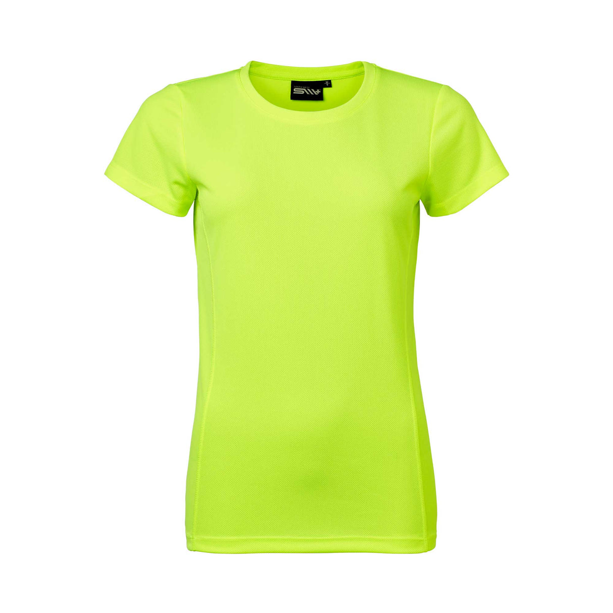 naisten tekninen t-paita sw, fluoresoiva keltainen