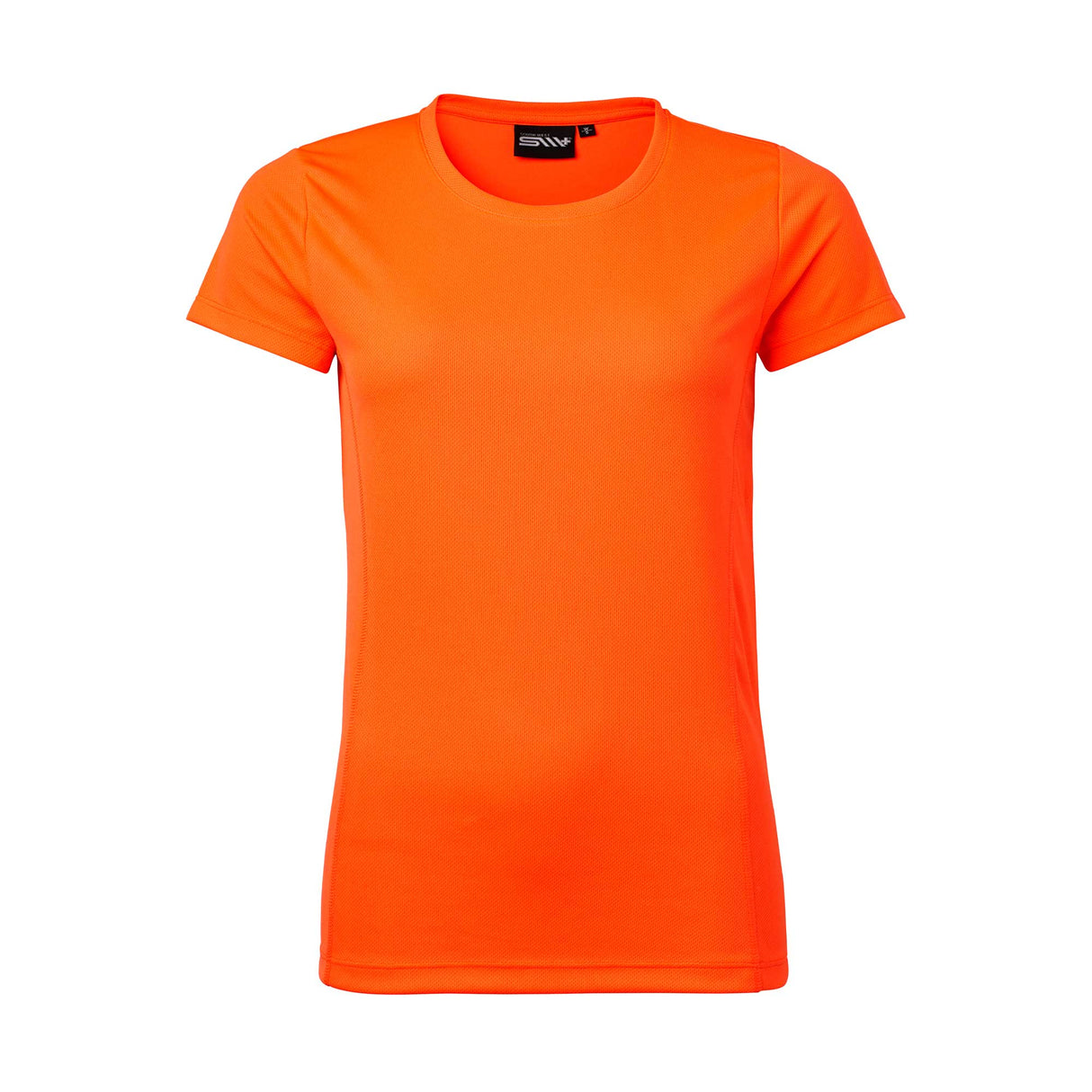 naisten tekninen t-paita sw, fluoresoiva oranssi