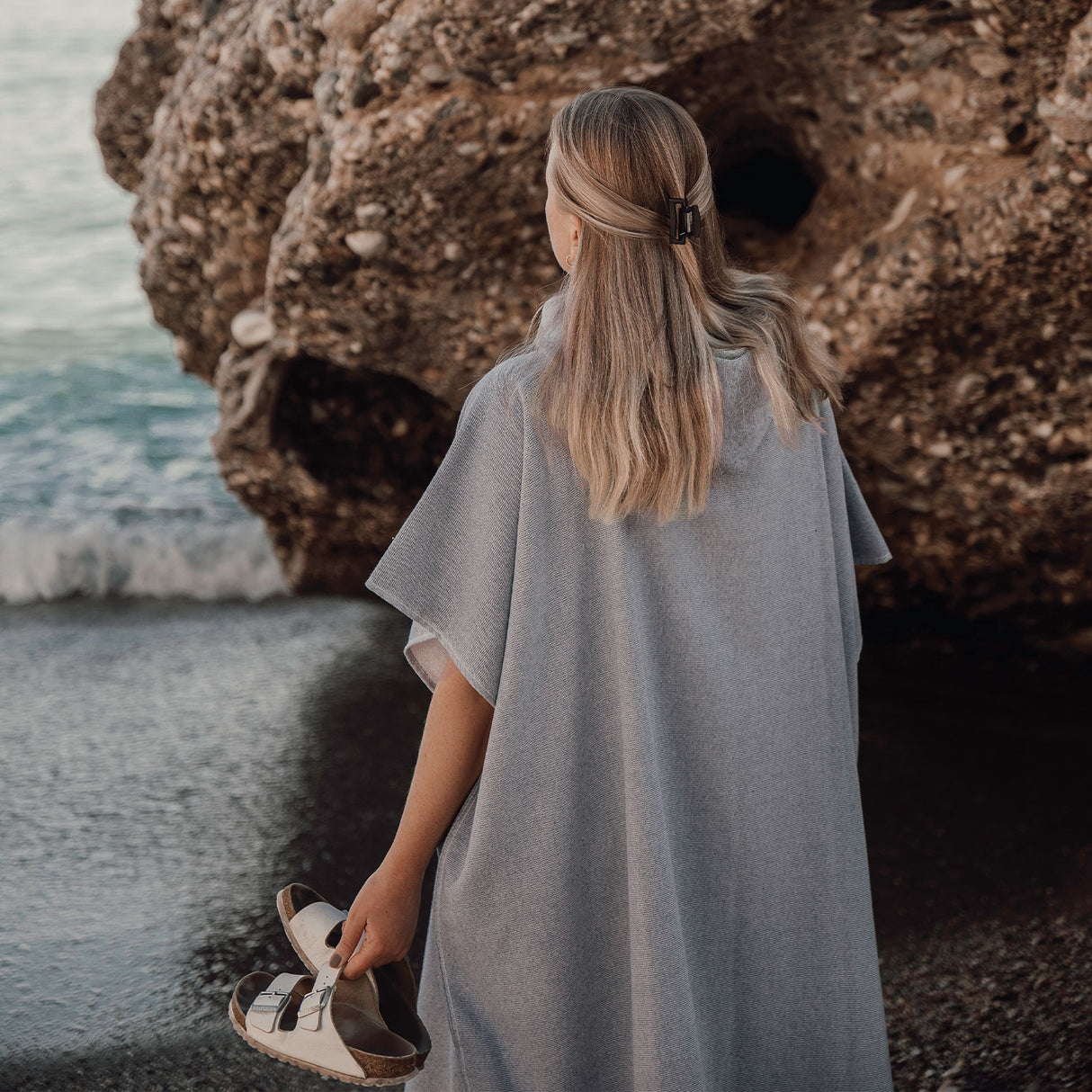 navy, hamam poncho, vinga tolo