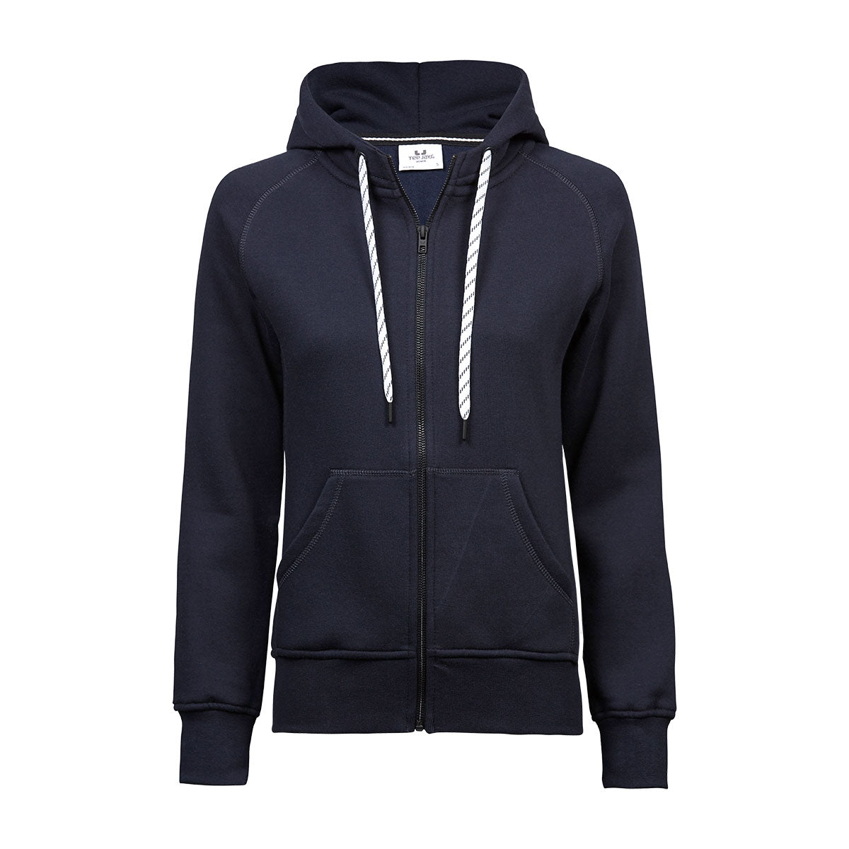 navy naisten tee jays fashion huppari vetoketjulla