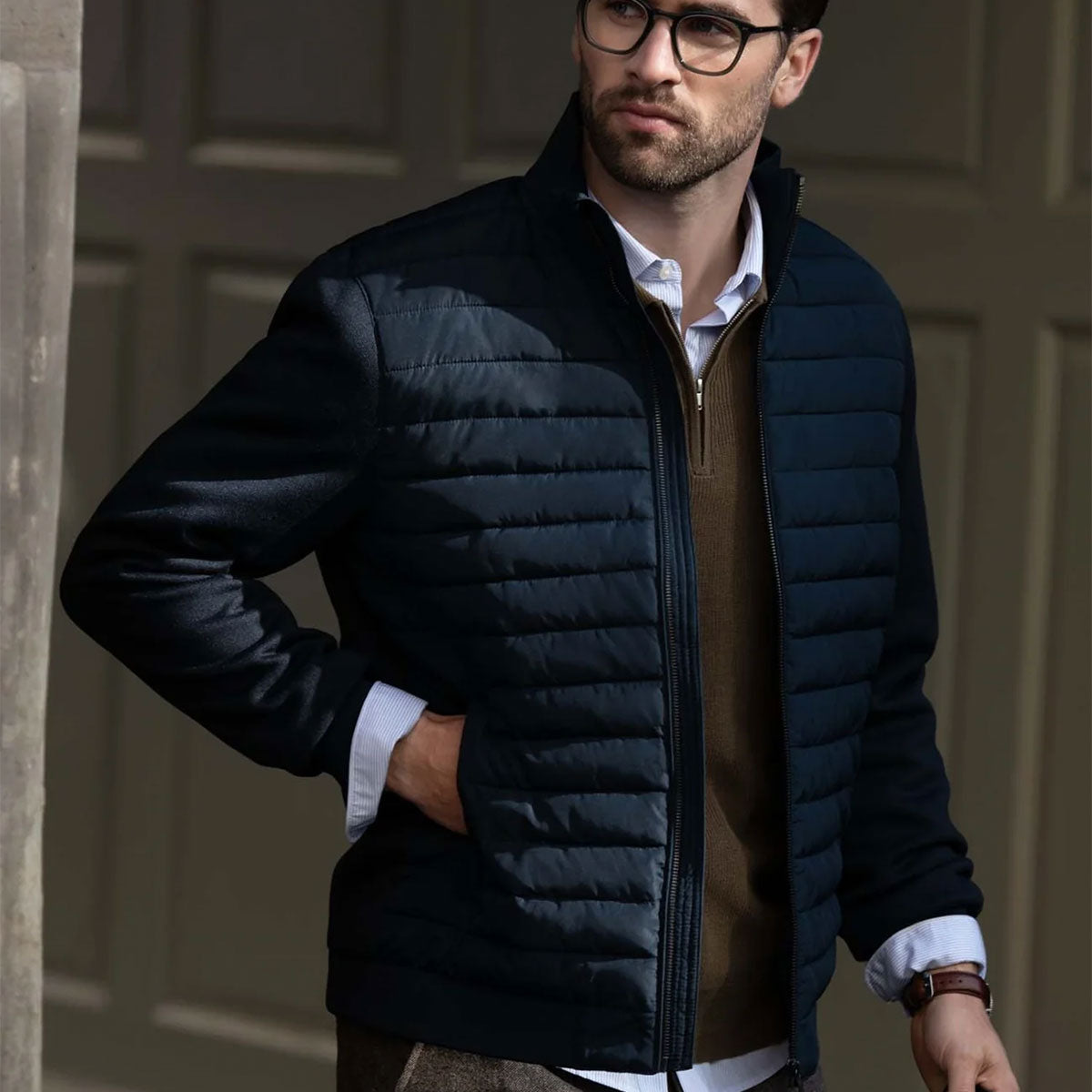 nimbus cresent takki, tummansininen, navy