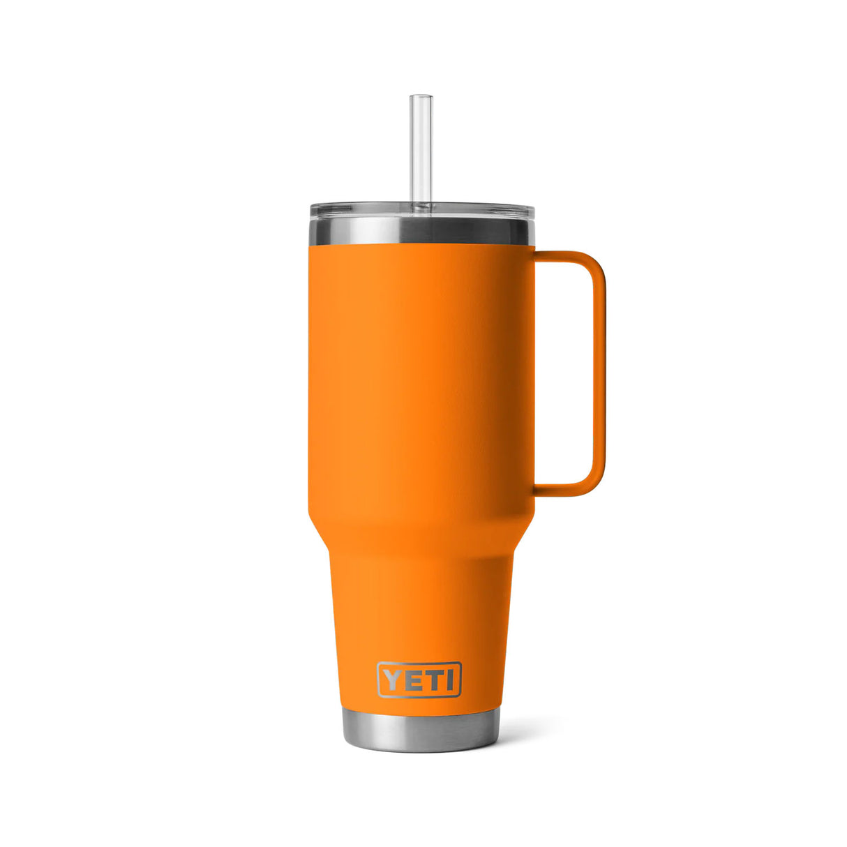 oranssi yeti rambler straw mug 1,2L termosmuki pillillä