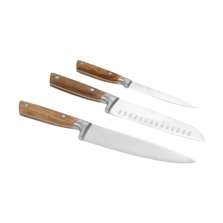 orrefors veitsisetti, 3 kpl, kierrätettyä terästä