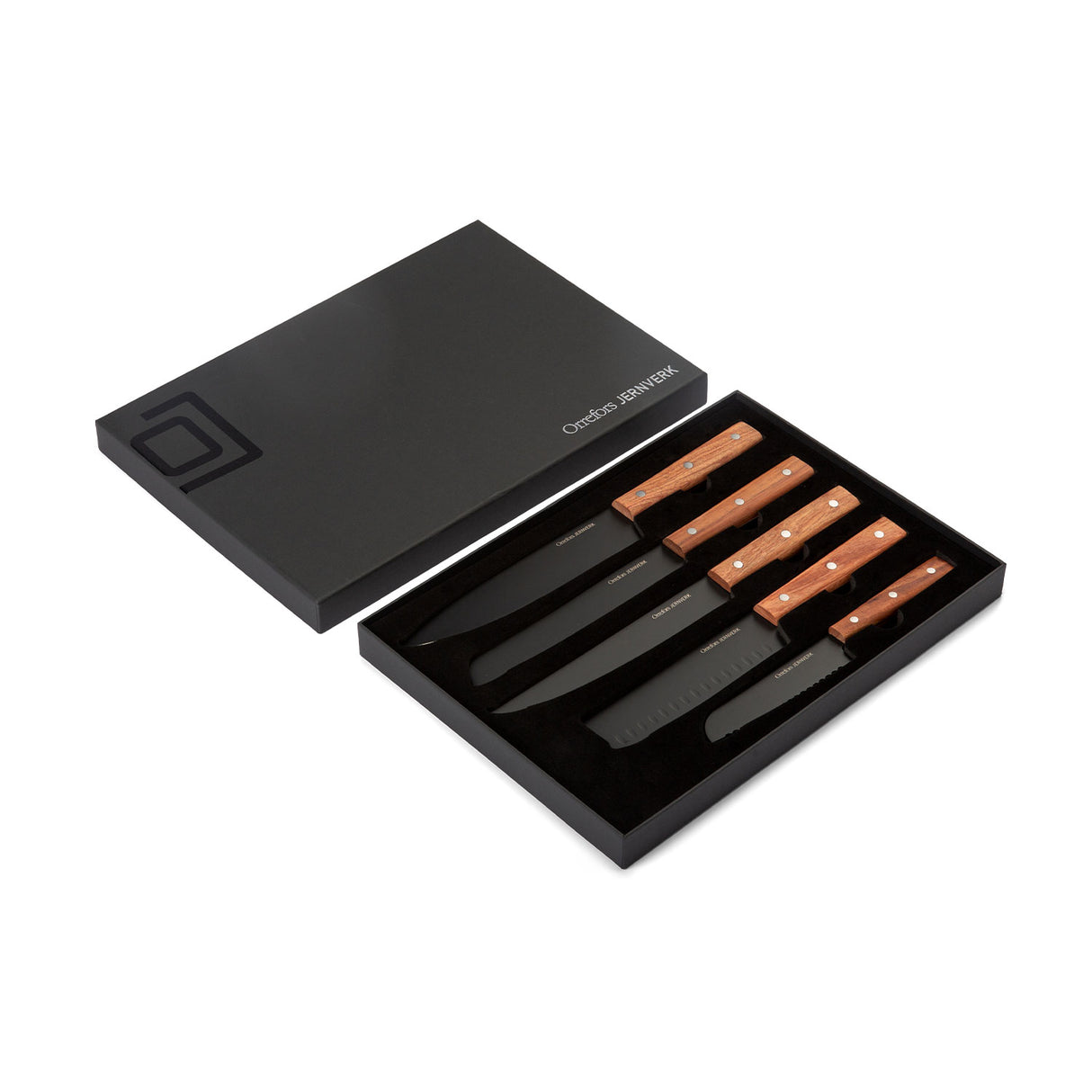 Orrefors veitsisetti, lahjapakkaus