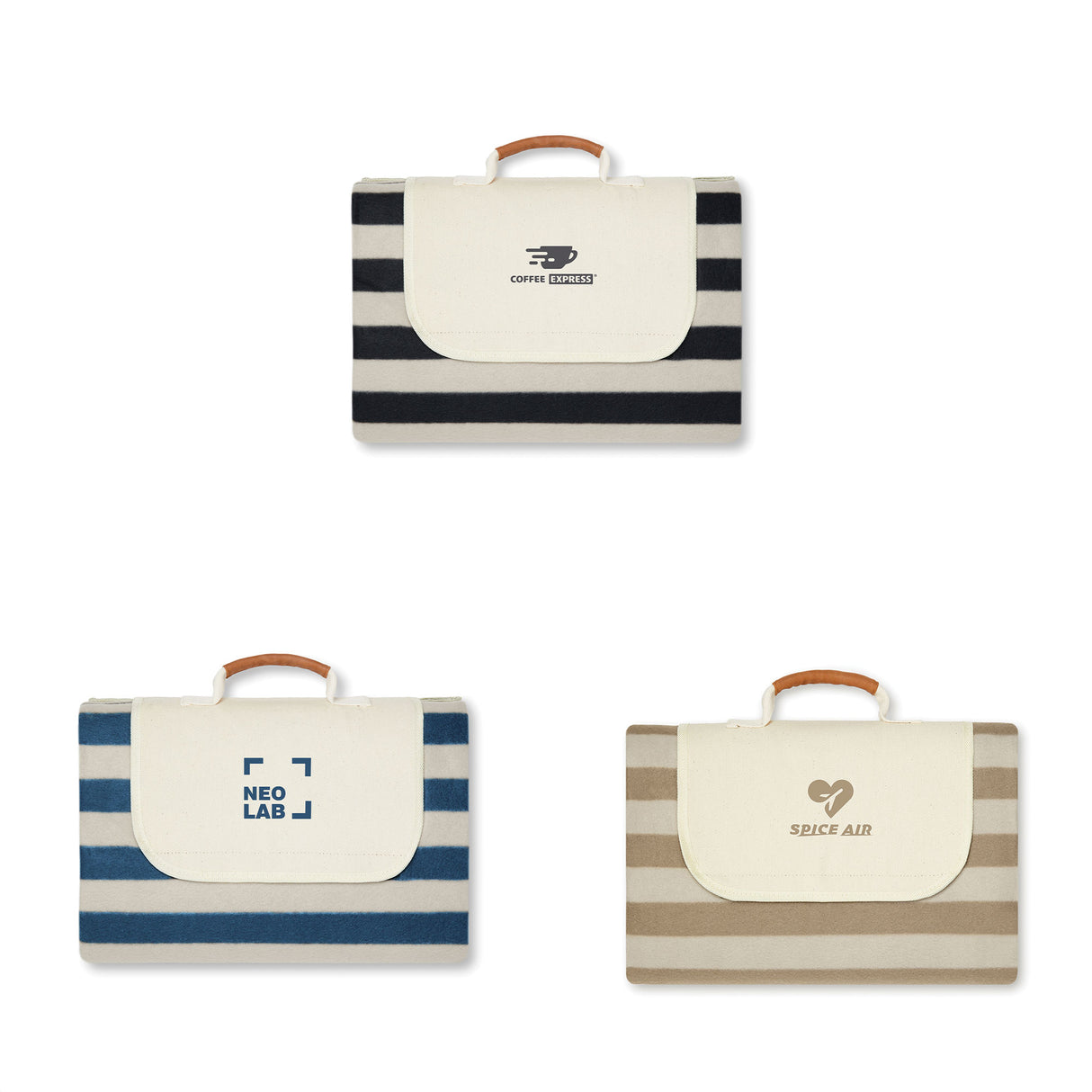 piknik viltti omalla logolla, vinga alba, 200 x 150 cm