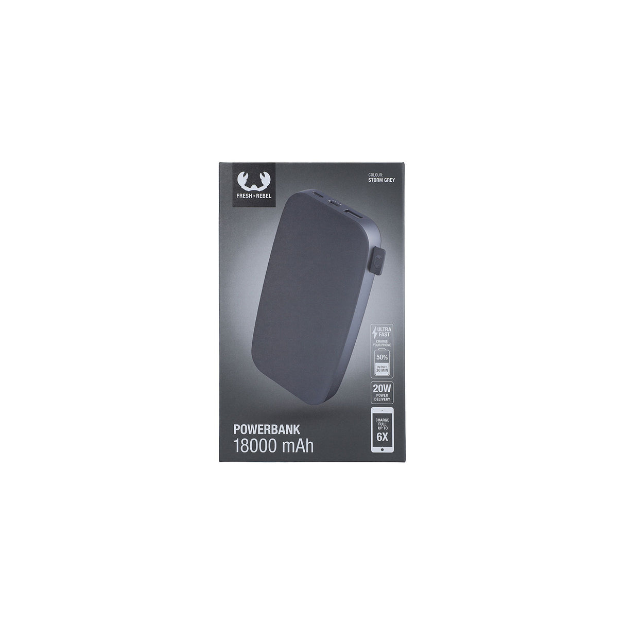 powerbank 18000mAh, Fresh 'n Rebel, pakkaus