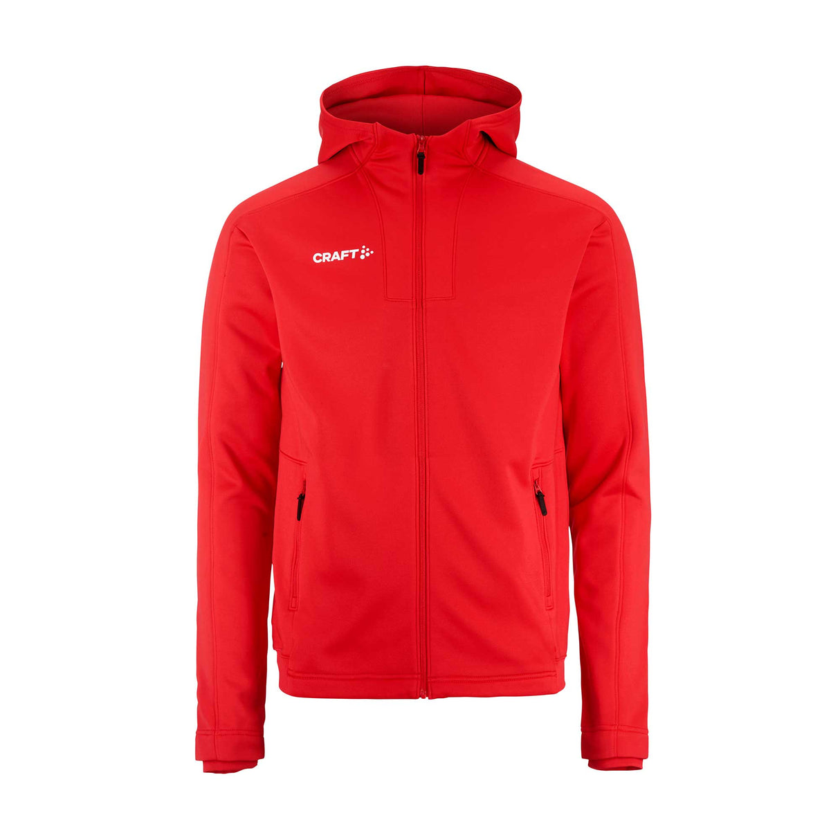 punainen craft Evolve 2.0 Brushed Hood Jacket