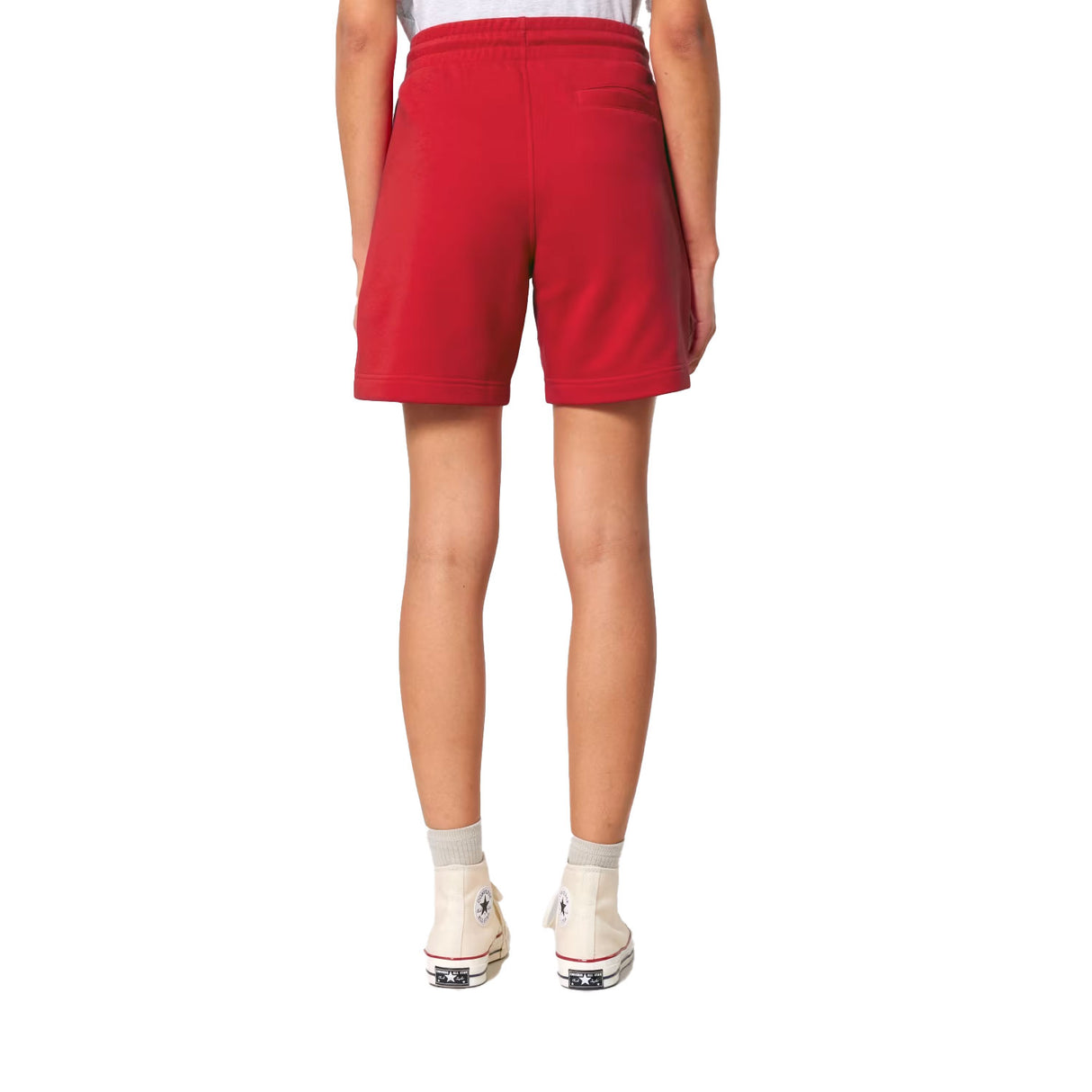 punaiset collegeshortsit Trainer 2.0 takaa