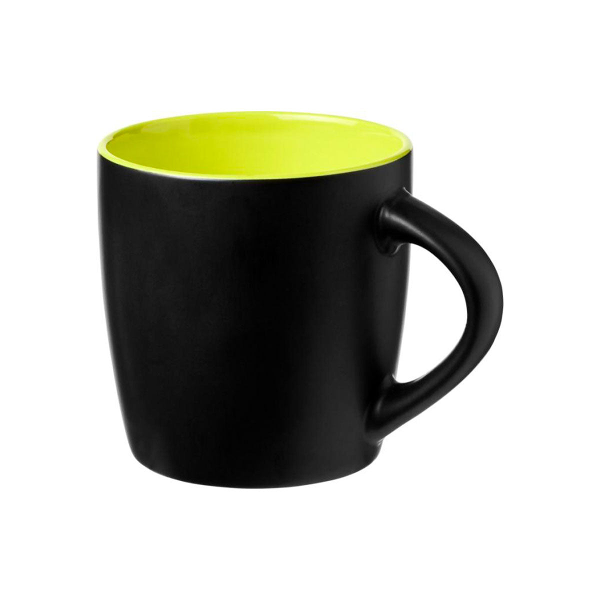 riviera muki 340 ml, musta-lime