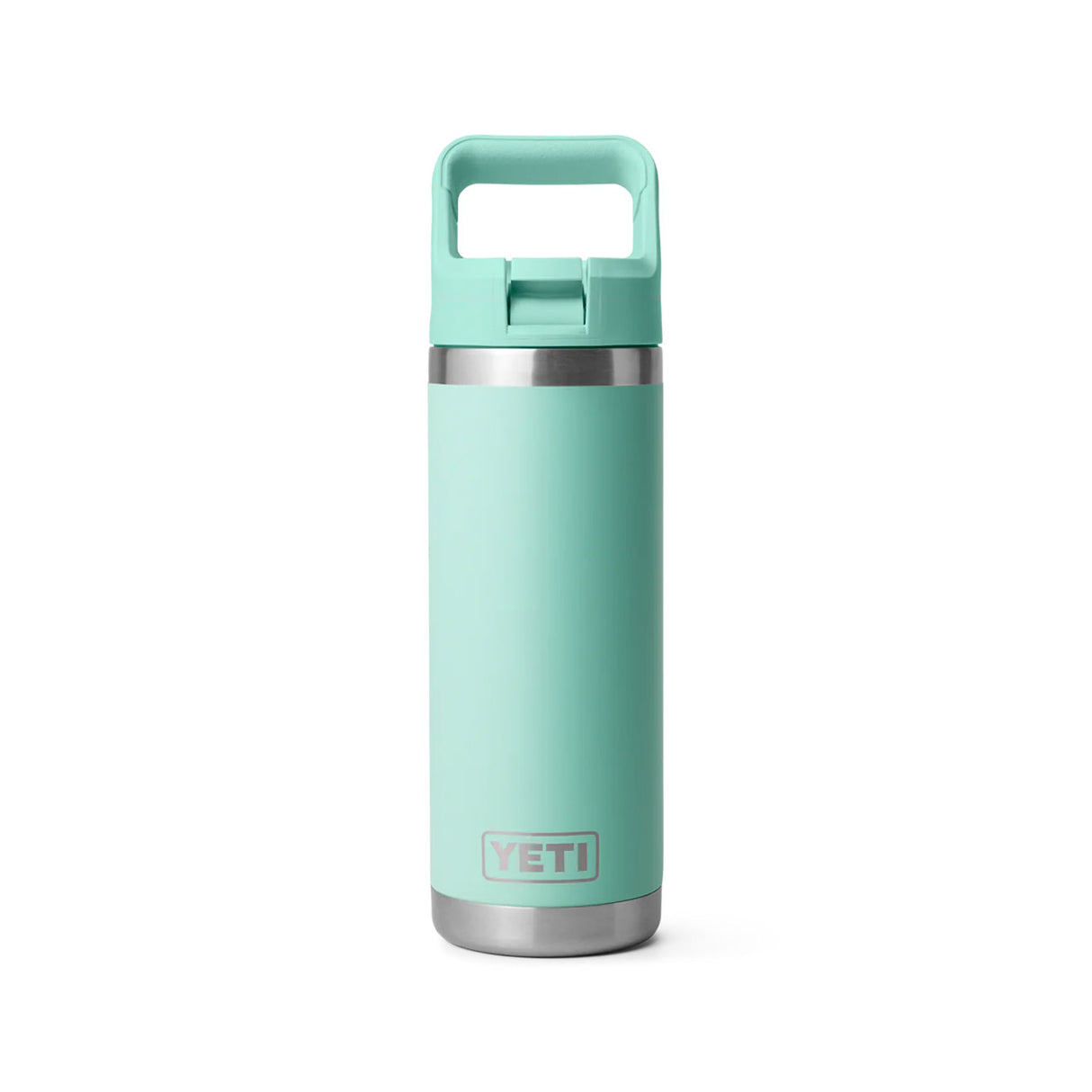 seafoam mintun vihreä Yeti Rambler juomapullo pillillä 532 ml