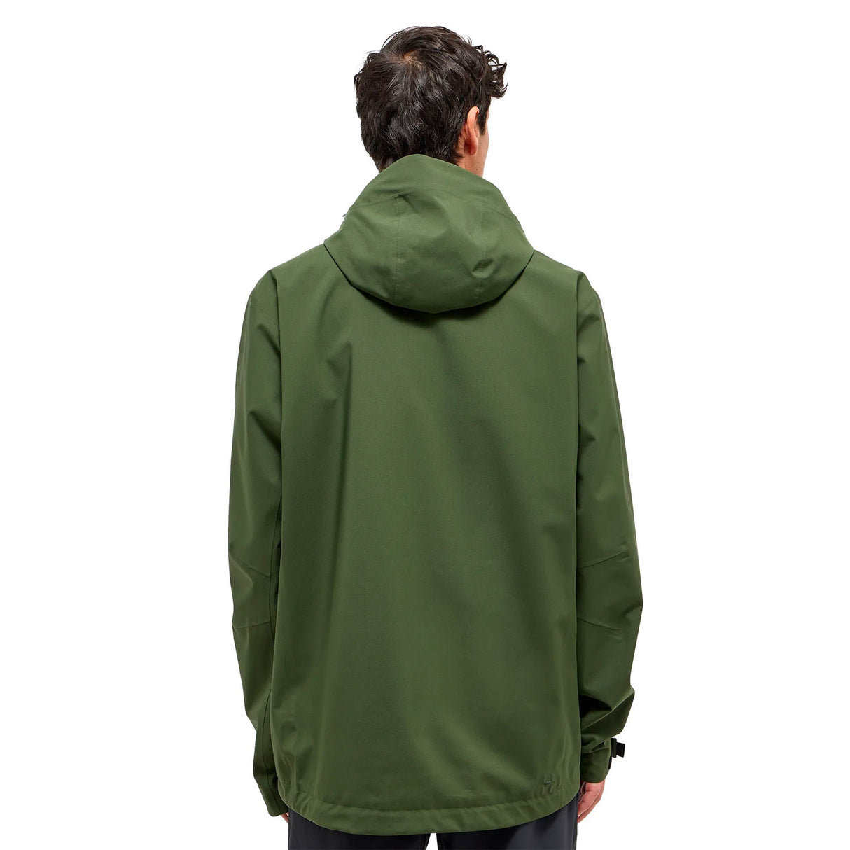 seaweed green haglöfs proof kuoritakki, selkä