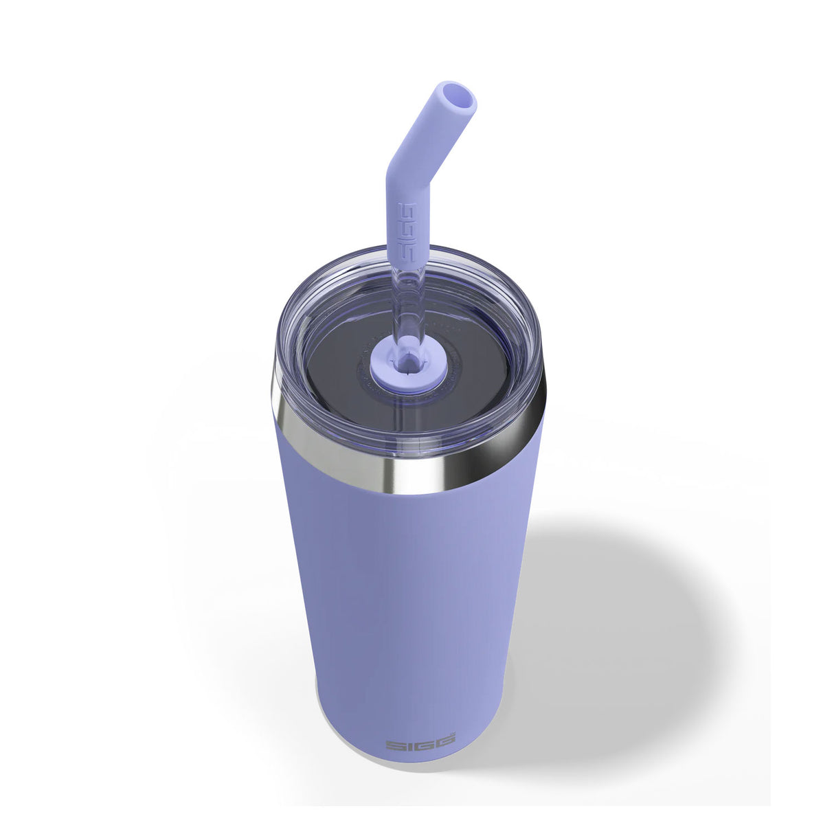 sigg helia 0,6L, sininen termosmuki pillill