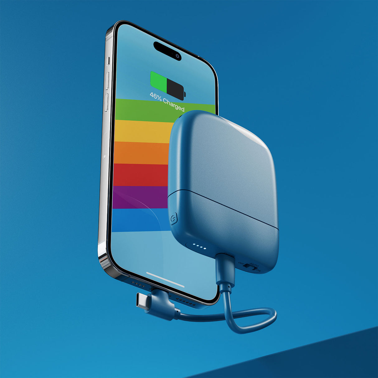 sininen Xoopar ICE P Powerbank 5000mAh