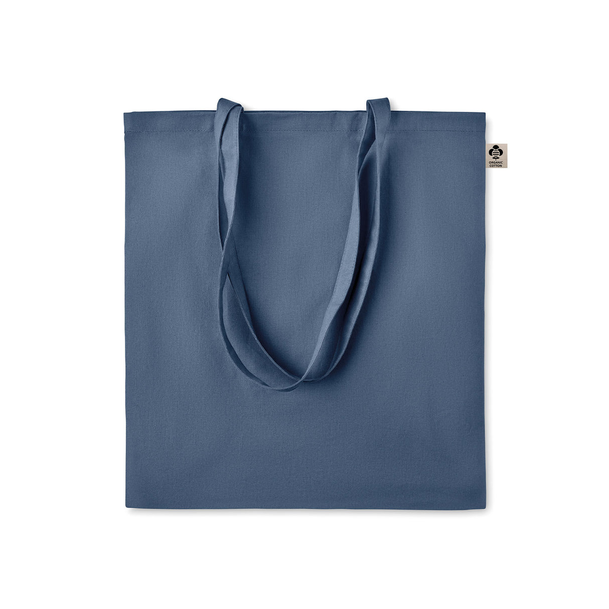 sininen ekologinen kangaskassi 140g