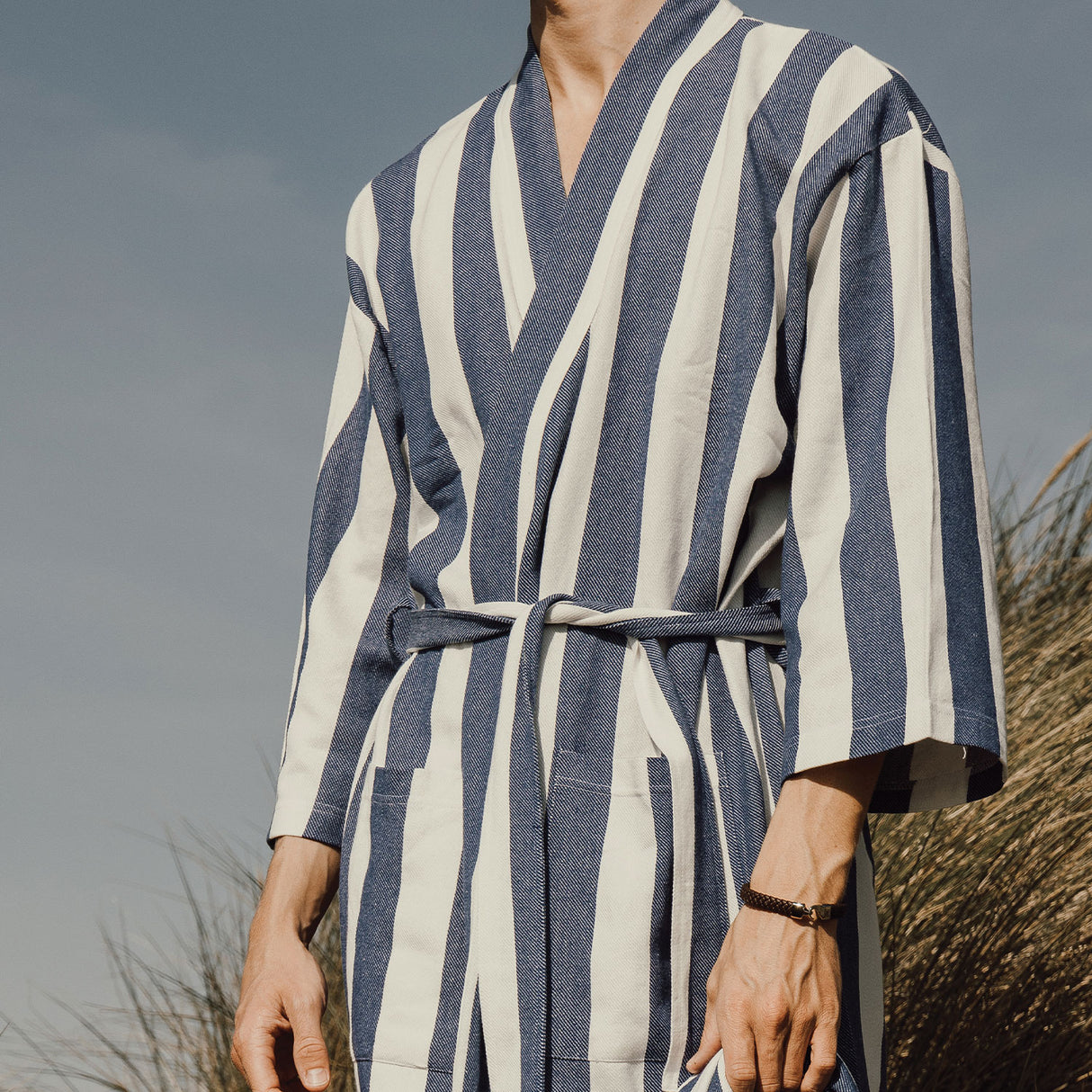 sininen hamam kylpytakki, vinga ornos