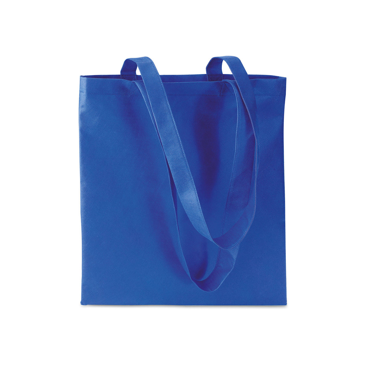 sininen non woven kassi