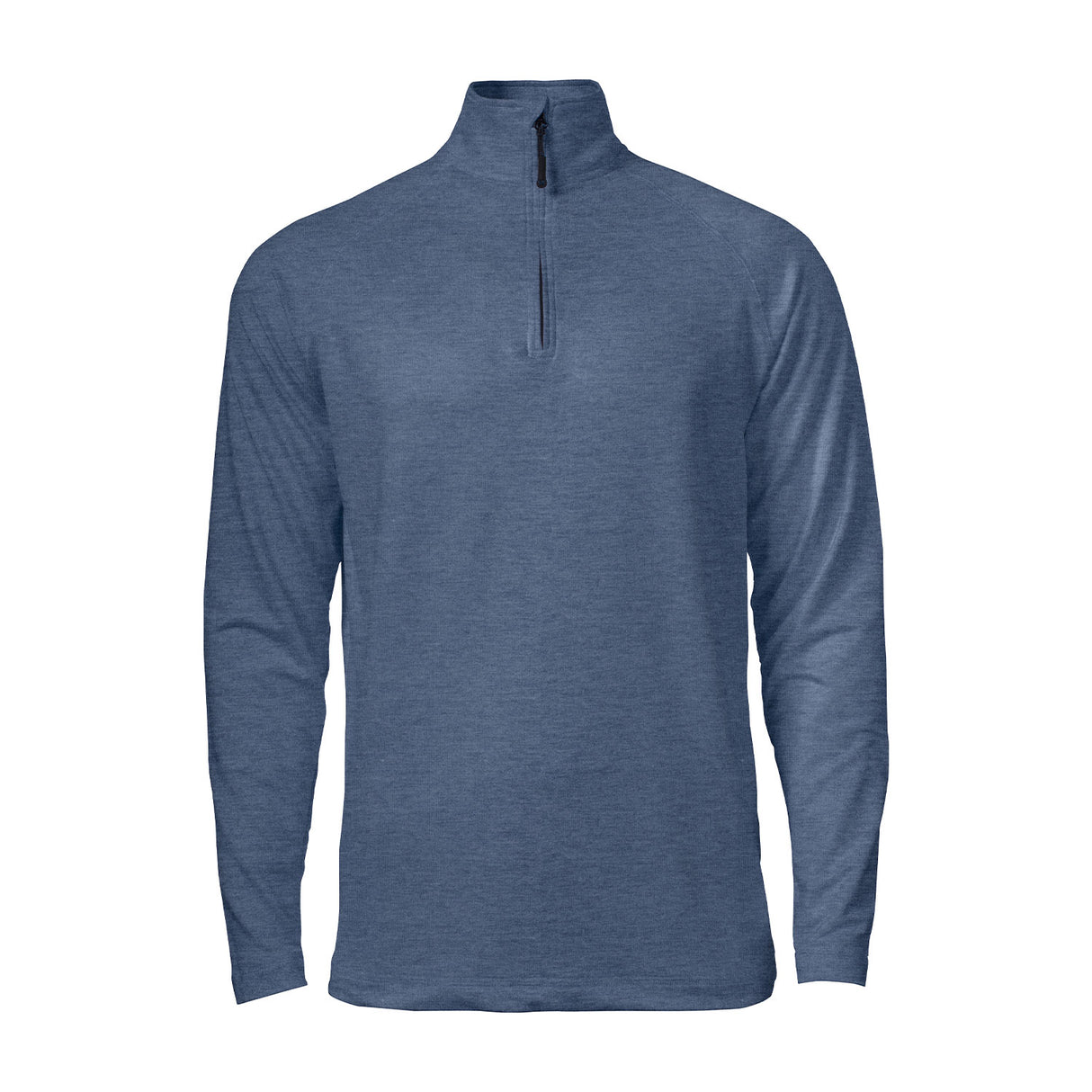 slate blue melange cutter buck Coos Bay Half Zip pitkähihainen paita