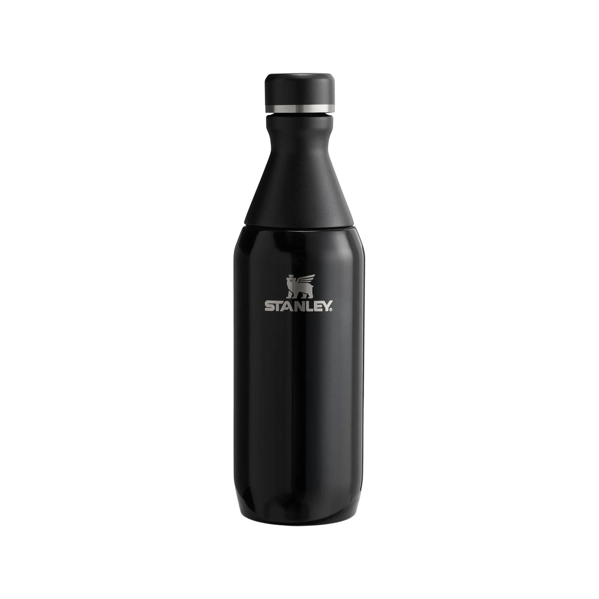 stanley all day slim bottle 0,35L, musta