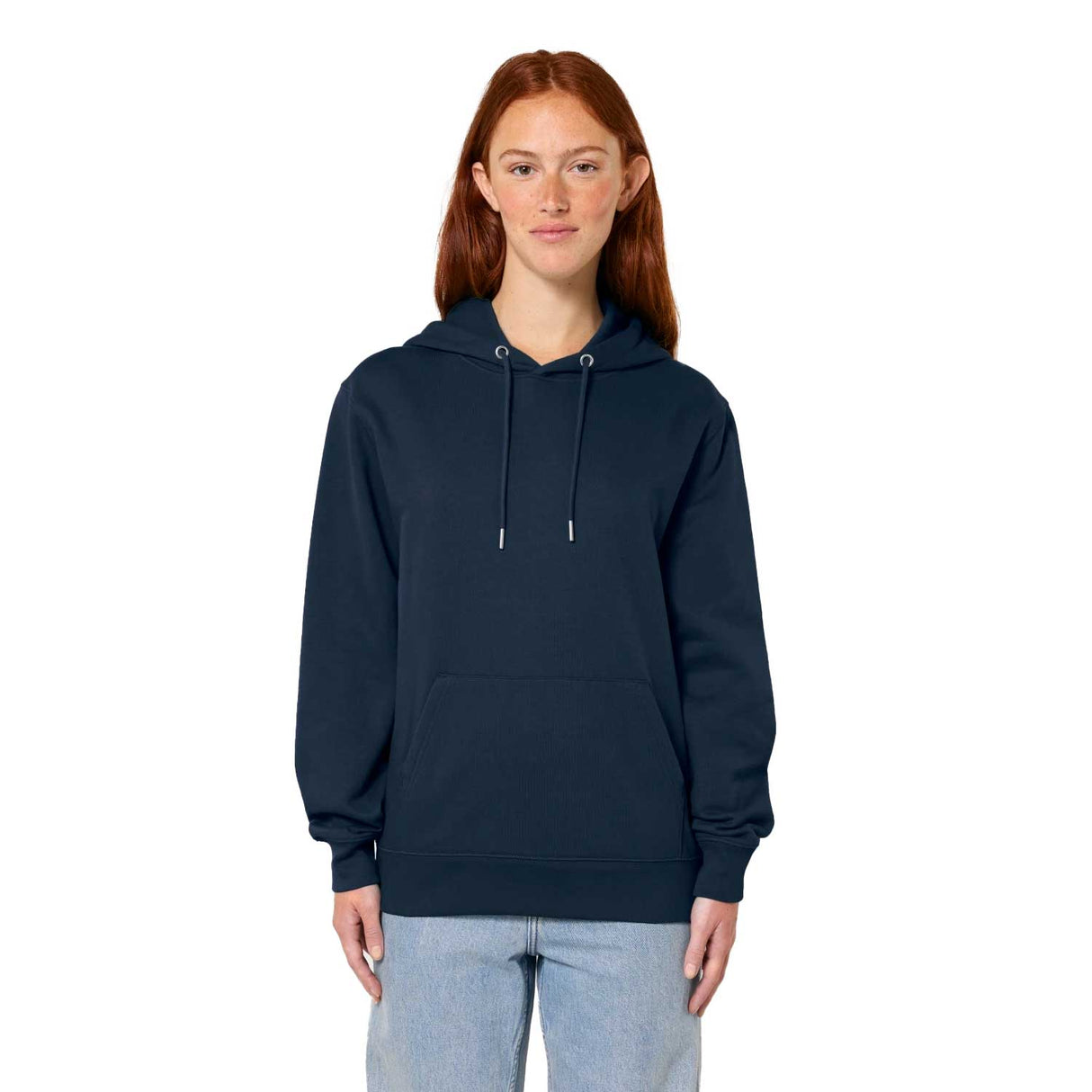 stanley stella cruiser 2 tummansininen unisex huppari naisen päällä