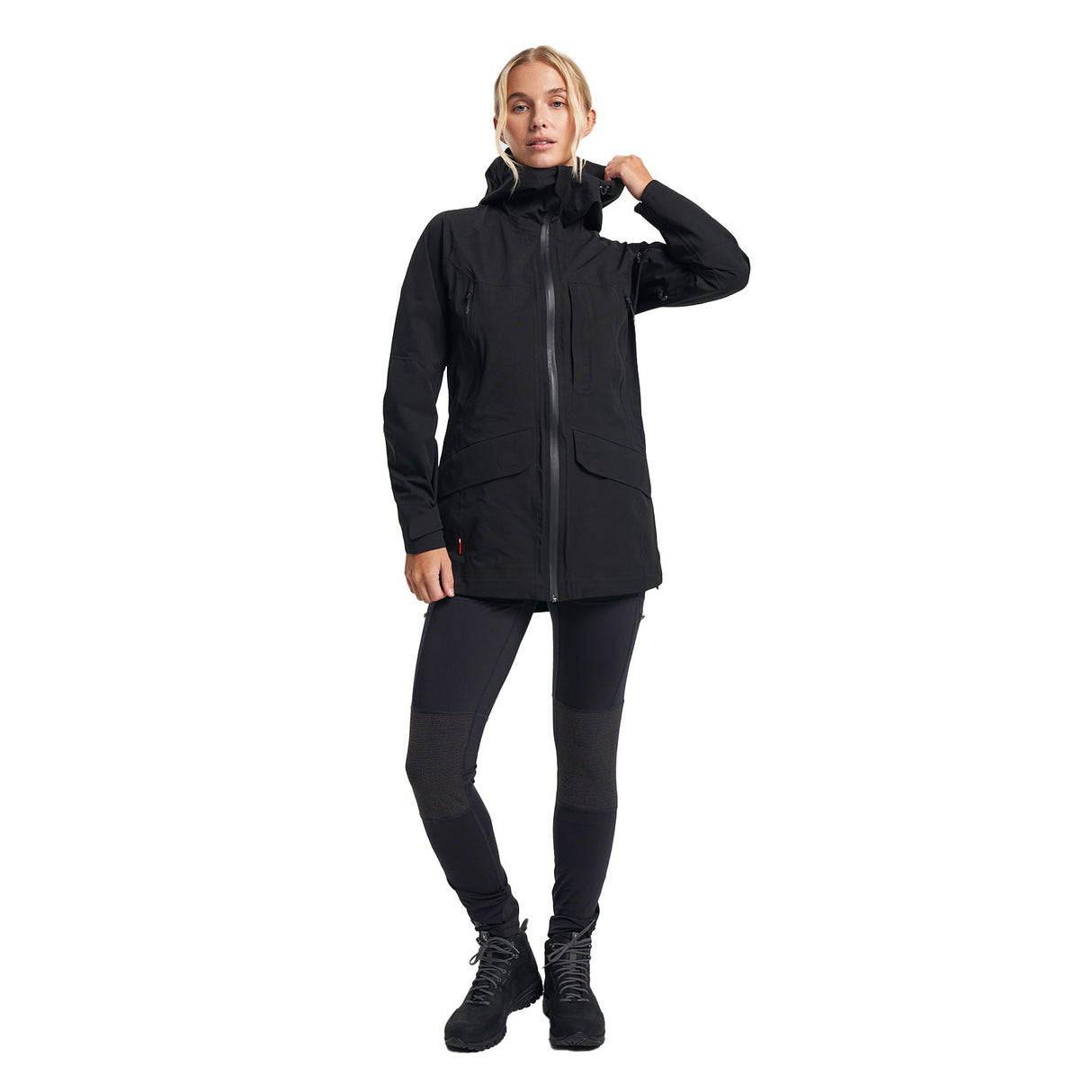 Tenson TXlite Shell Jacket Woman, musta