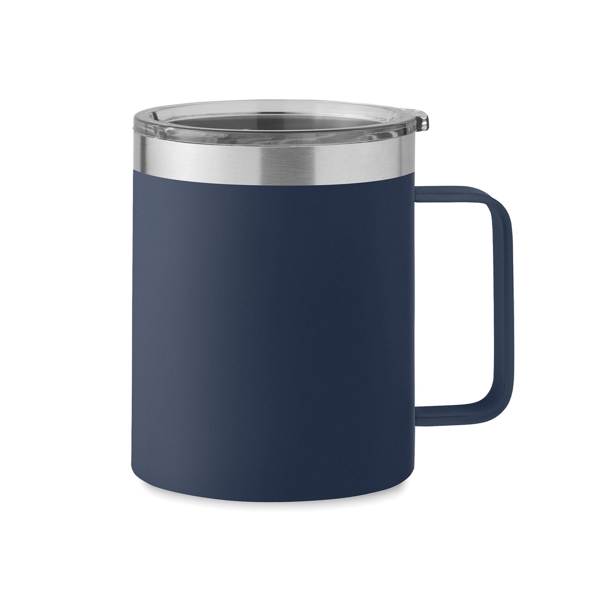 teräsmuki kannella 300 ml, tummansininen