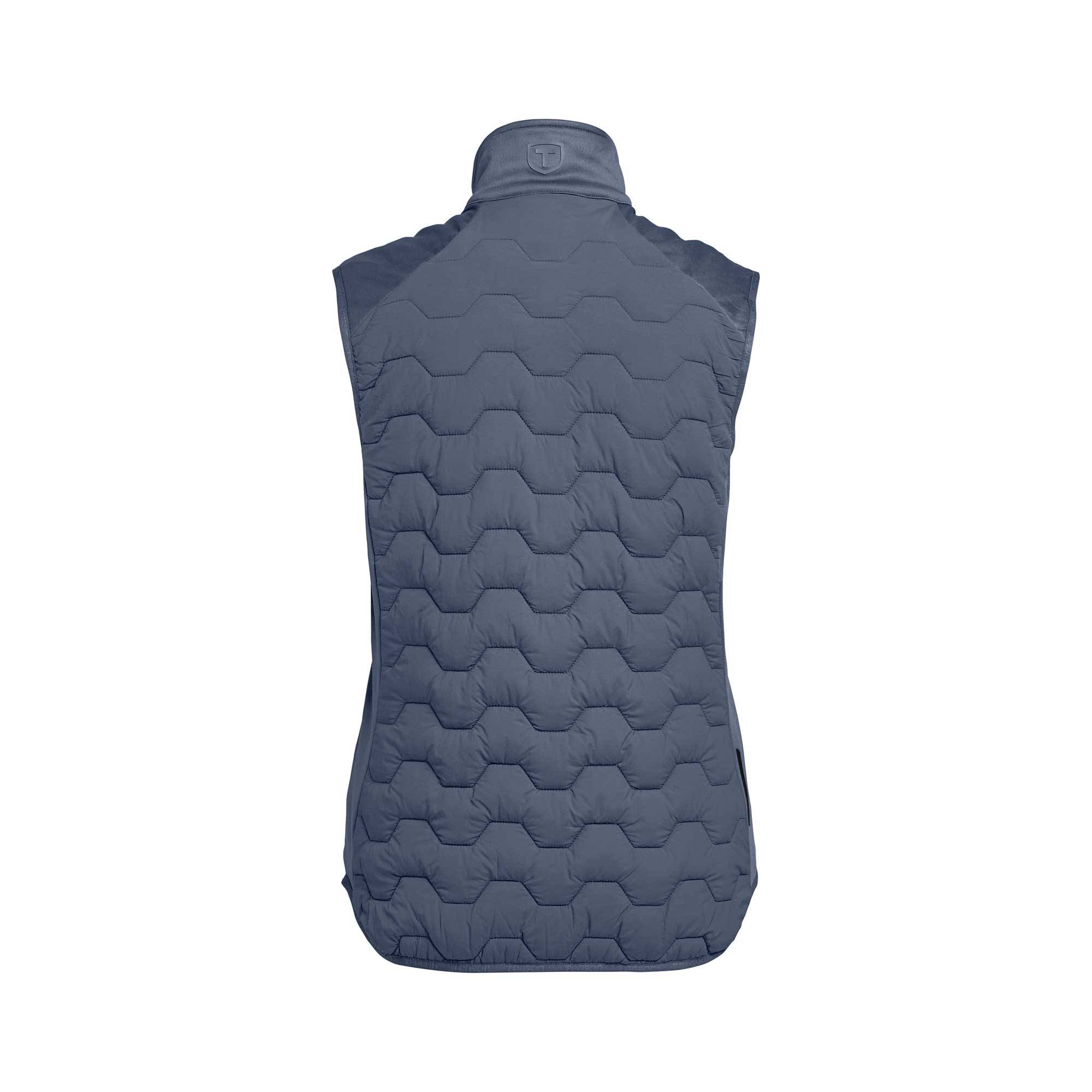 tummansininen naisten tenson  TXlite Hybrid Vest, selkä