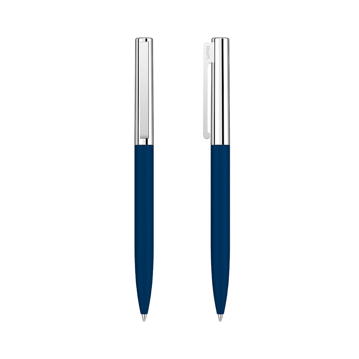 Uma BRIGHT GUM metallinen kuulakärkikynä, tummansininen