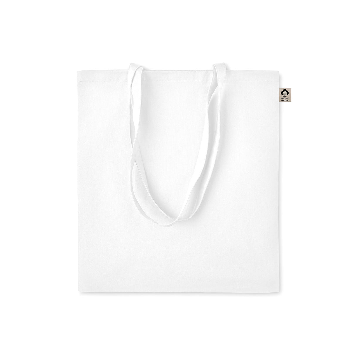 valkoinen ekologinen kangaskassi 140g