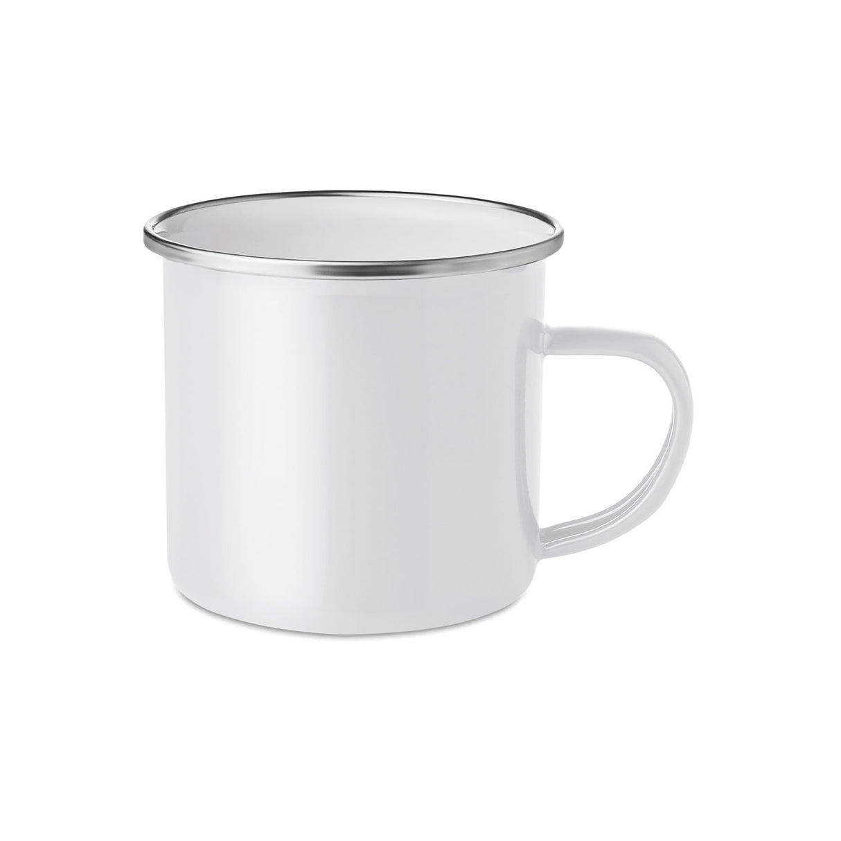 valkoinen emalimuki 350 ml