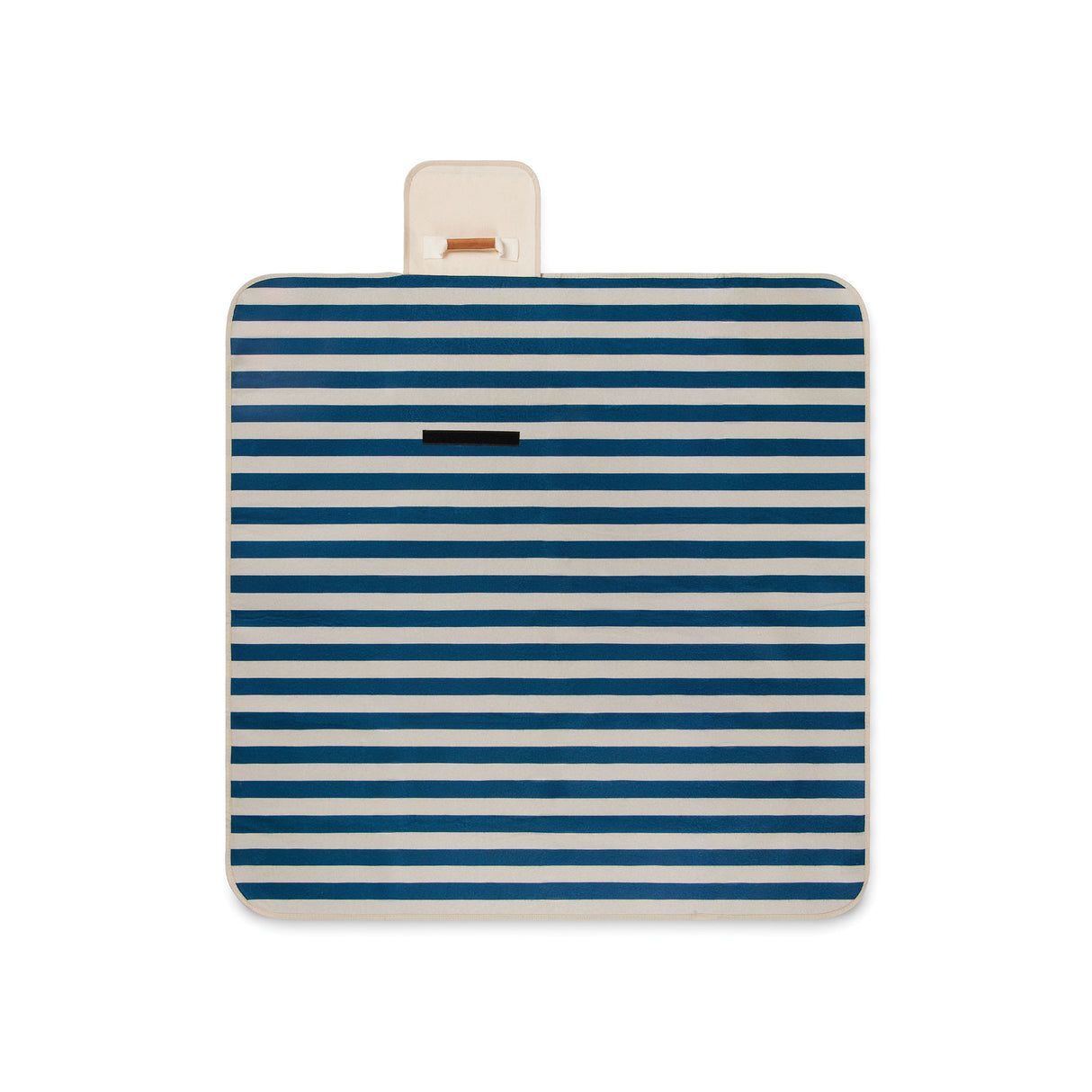 vinga alba piknik viltti 110 x 110 cm, navy, raidallinen