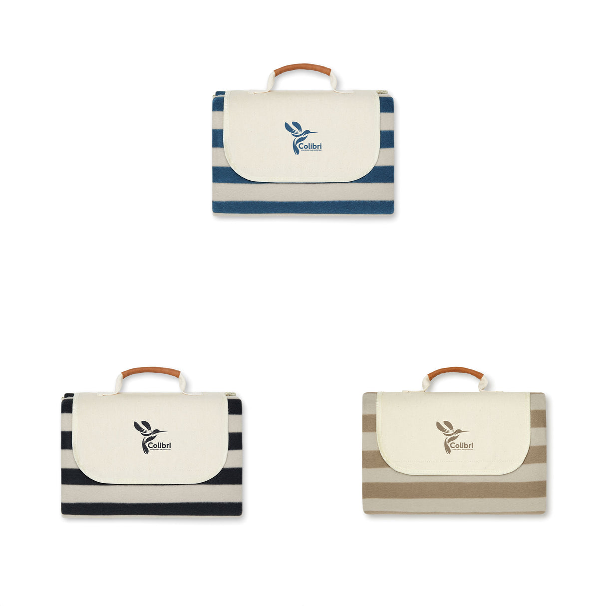 vinga alba piknik viltti omalla logolla, 110 x 110 cm