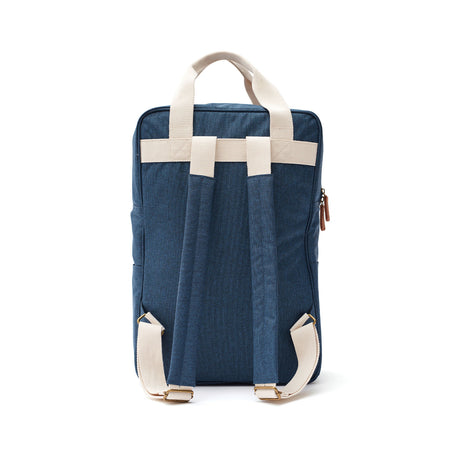 vinga sortino kylmälaukku reppu, sininen, olkahihnat ja selkäpaneeli