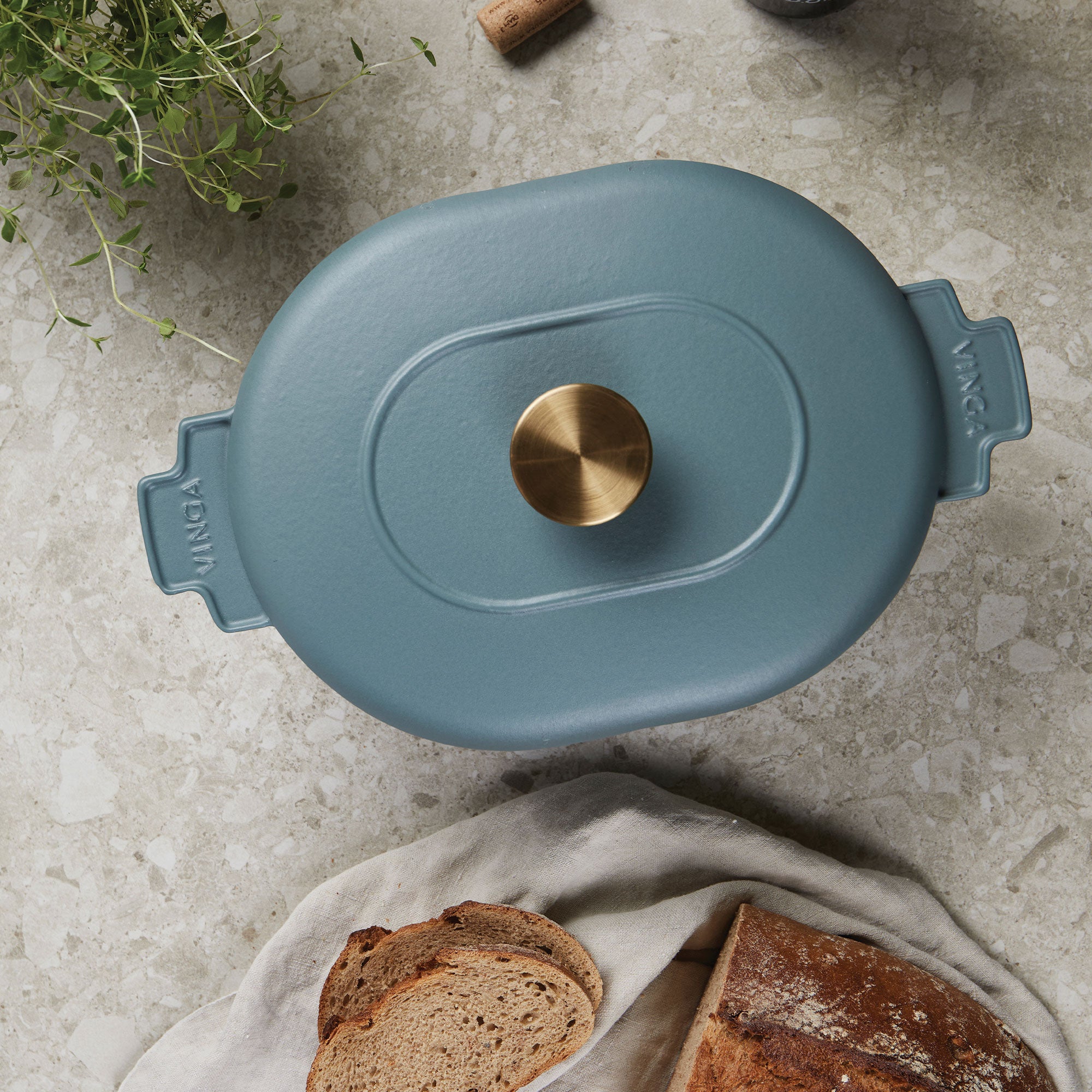 vinga valurautapata sininen 4l