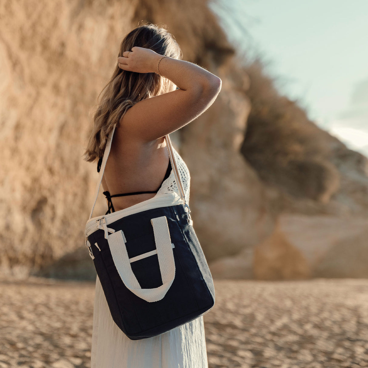 vinga volonne aware kylmälaukku kassi, navy tummansininen