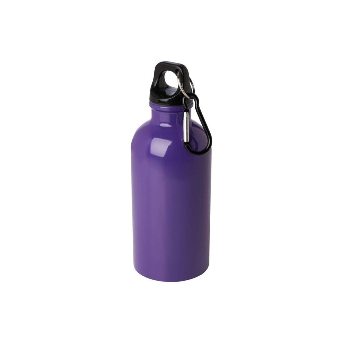 violetti teräksinen juomapullo 0,4L